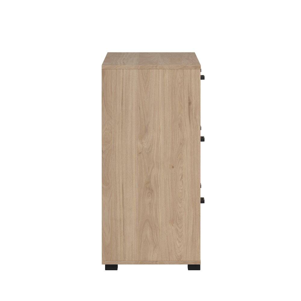 Alt View 7. Tvilum - Sofia 6 Drawer Double Dresser, Jackson Hickory - Brown.
