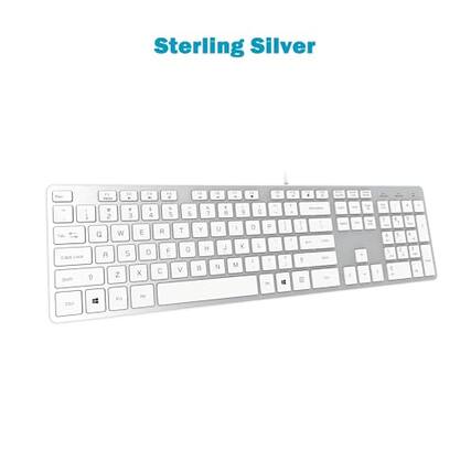 Sterling Silver
1 a 2 W 3 E 4 R 5 T 6 Y 7 U 8 I 9 O 0 P
Q W E R T Y U I O P
A S D F G H J K L
Z X C V B N M
Shift
Ctrl Fn
Space
Enter
Backspace
Esc
F1 F2 F3 F4 F5 F6 F7 F8 F9 F10 F11 F12
Insert Delete Home End Page Up Page Down
Num Lock
Caps Lock
Alt
Ctrl
Fn
Esc
F1 F2 F3 F4 F5 F6 F7 F8 F9 F10 F11 F12
Insert Delete Home End Page Up Page Down
Num Lock
Caps Lock
Alt
Ctrl
Fn