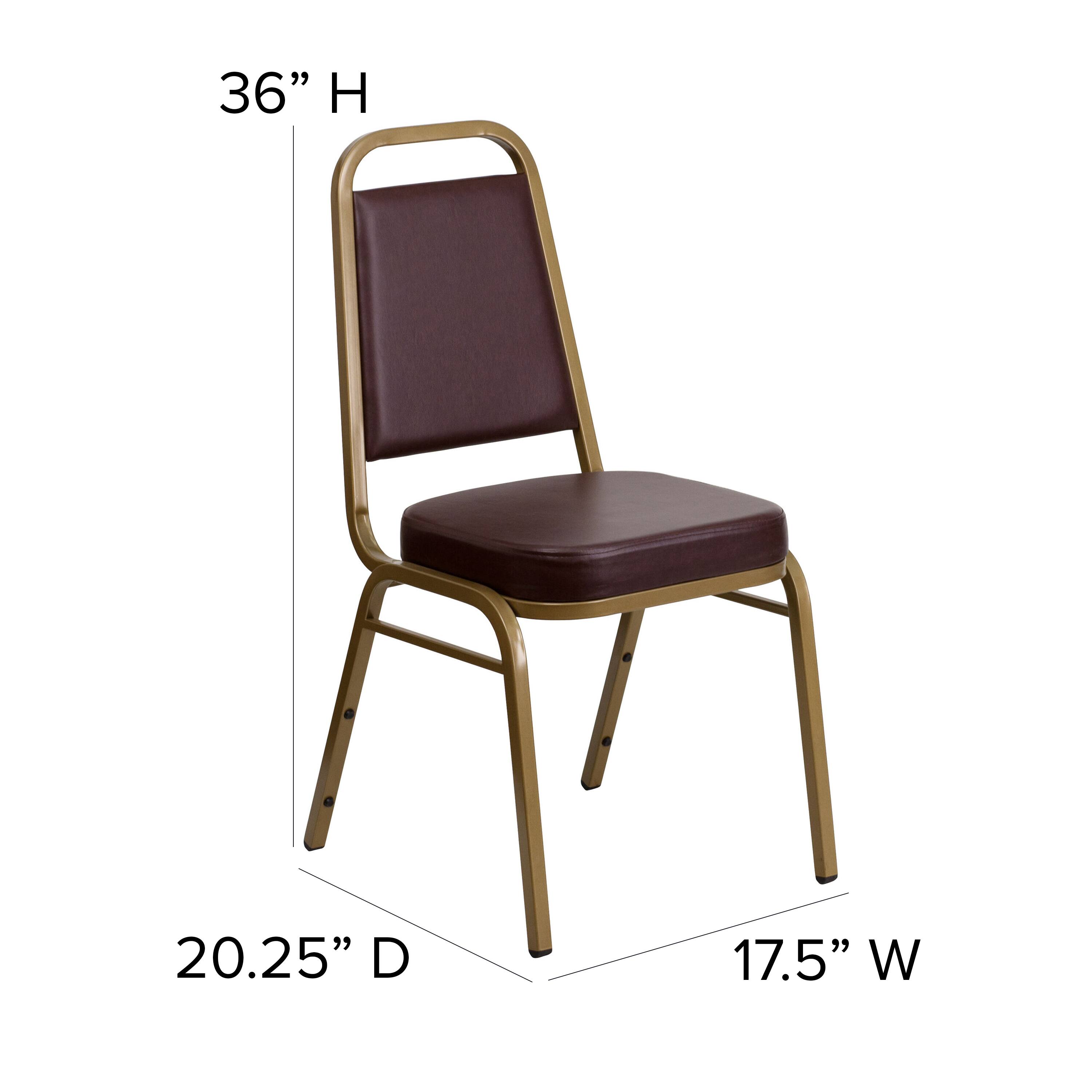 36" H  
20.25" D  
17.5" W