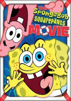 Front. The SpongeBob SquarePants Movie - DVD.