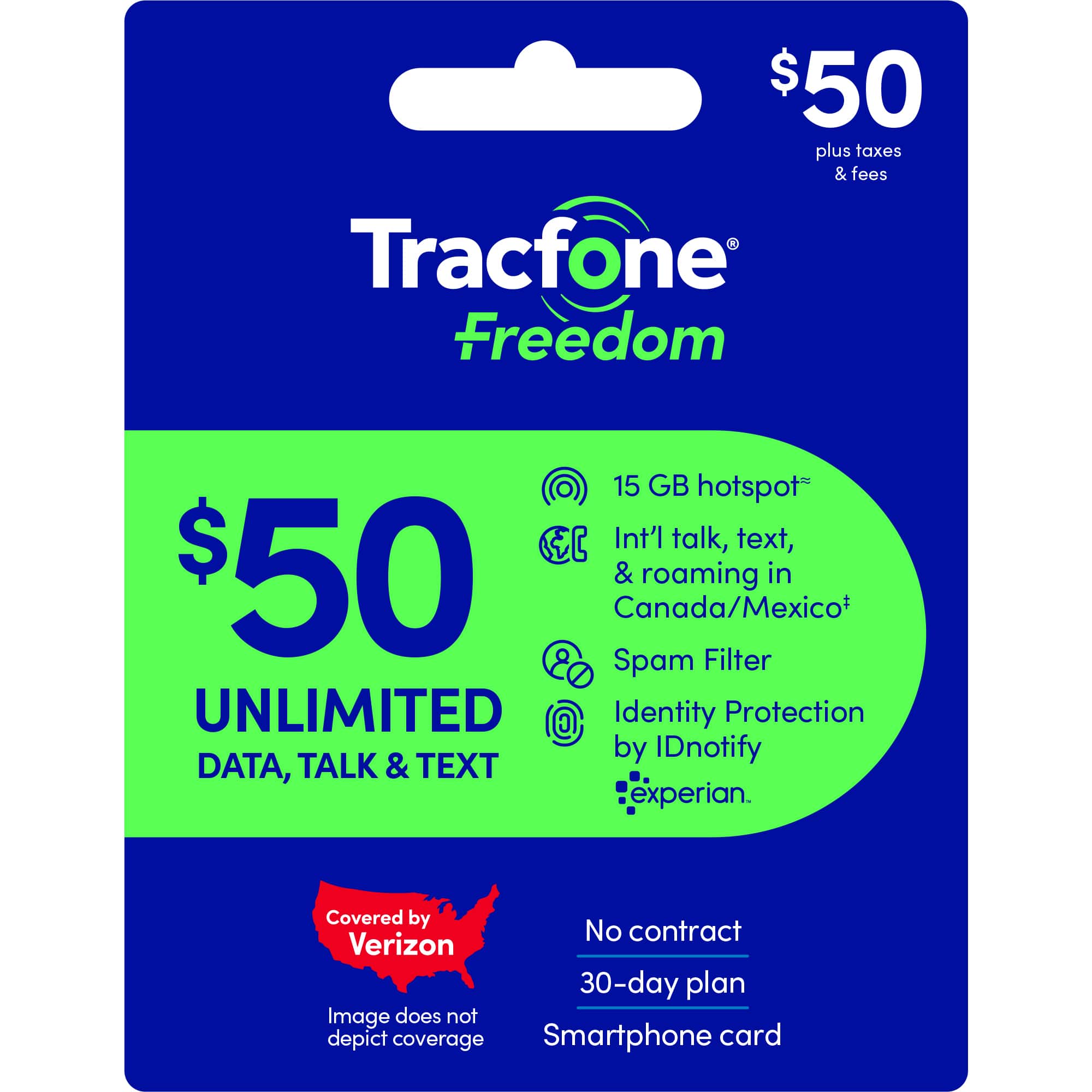 Tracfone - $50 Smartphone 2 GB of data 90-Day - Prepaid Plan (Email Delivery) [Digital]