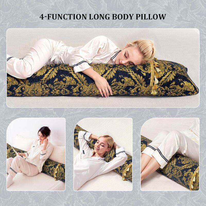 4-Function Long Body Pillow