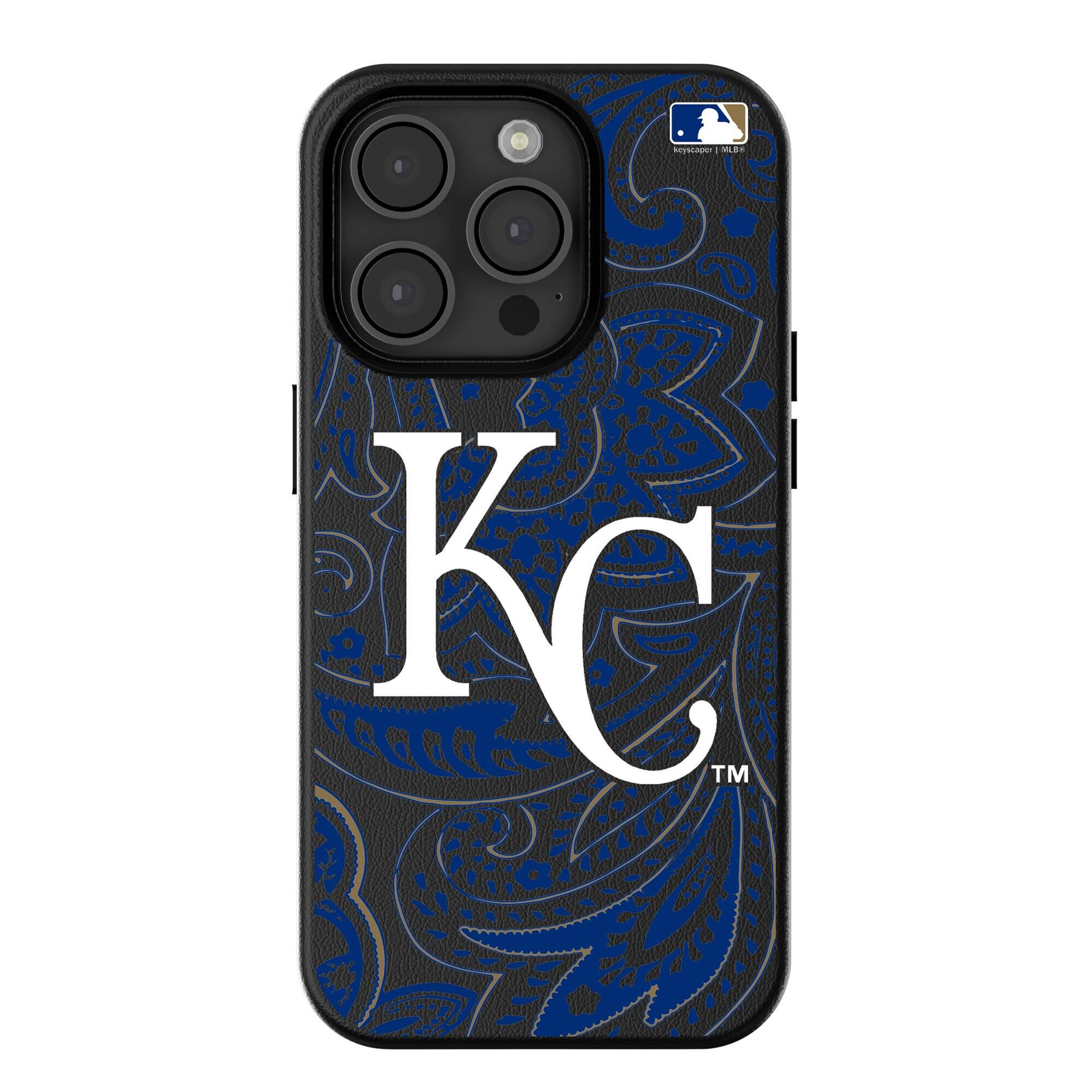 Keyscaper - MLB - Kansas City Royals Paisley iPhone Magnetic Bump Case - 16 Pro - Black price history on PriceWatchPro