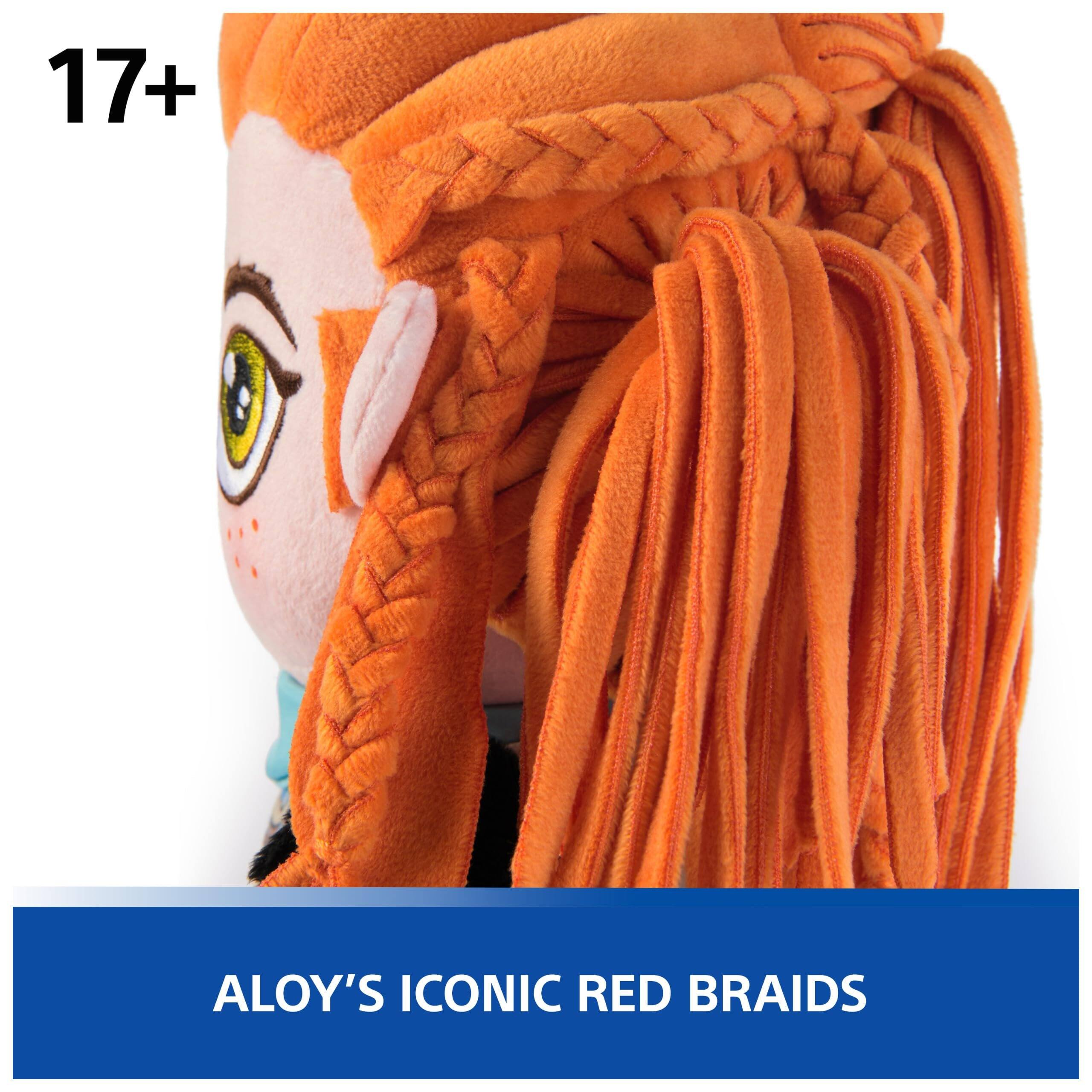 17+  
ALOY'S ICONIC RED BRAIDS