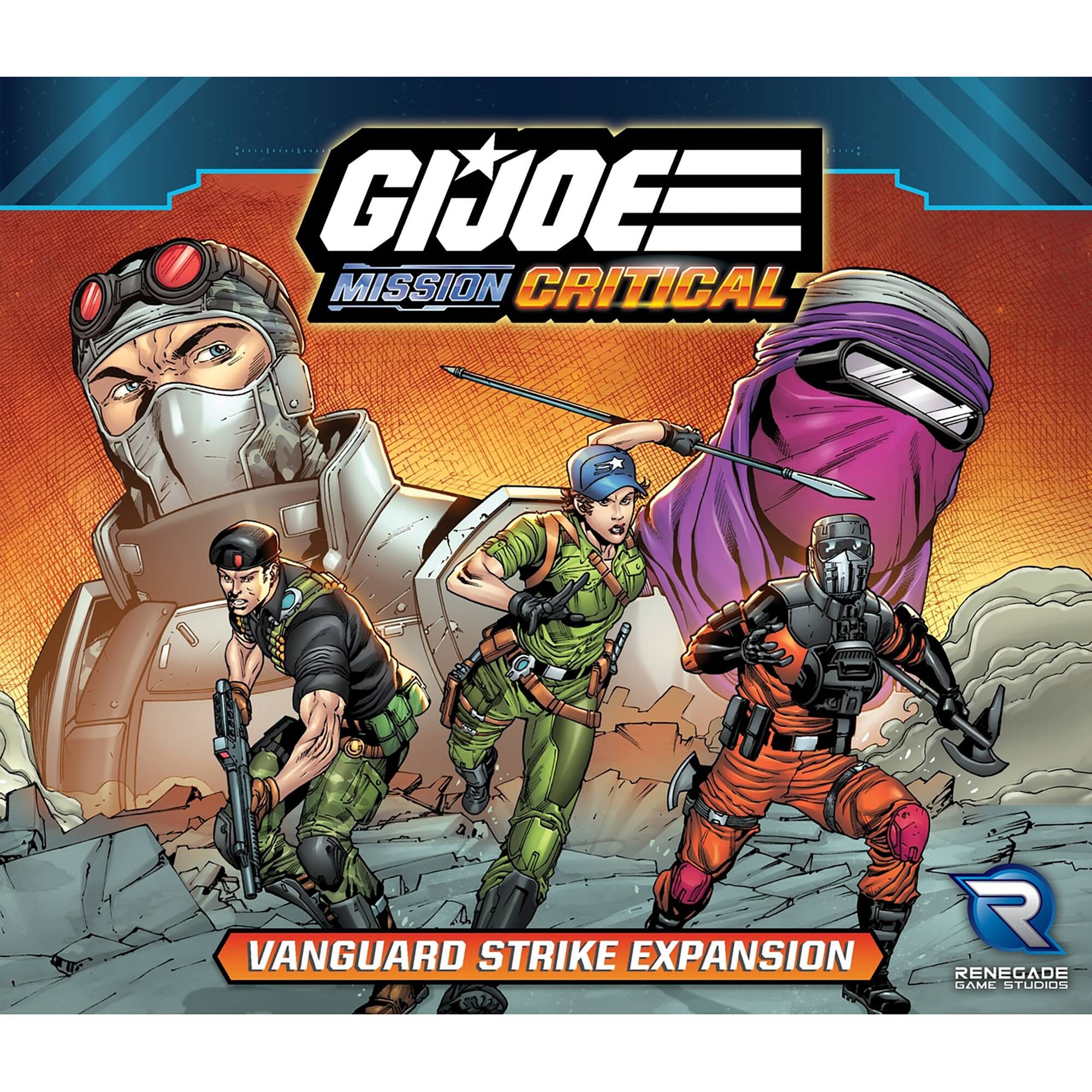 G.I. JOE MISSION CRITICAL R VANGUARD STRIKE EXPANSION RENEGADE GAME STUDIOS