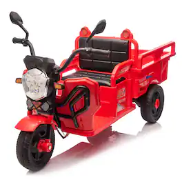 Boyel Living - 3+ 12V Kids Ride On UTV Twin 25W Motors - Red