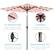 UV Protection: Fabric shade is UPF50 certified to diffuse sunlight.
Durable: Powder-coated steel withstands wear over time.
Built-in Crank: Pulley-assisted crank opens and closes the umbrella.
Push-button Tilt: Freely adjust the angle with a locking tilt joint.