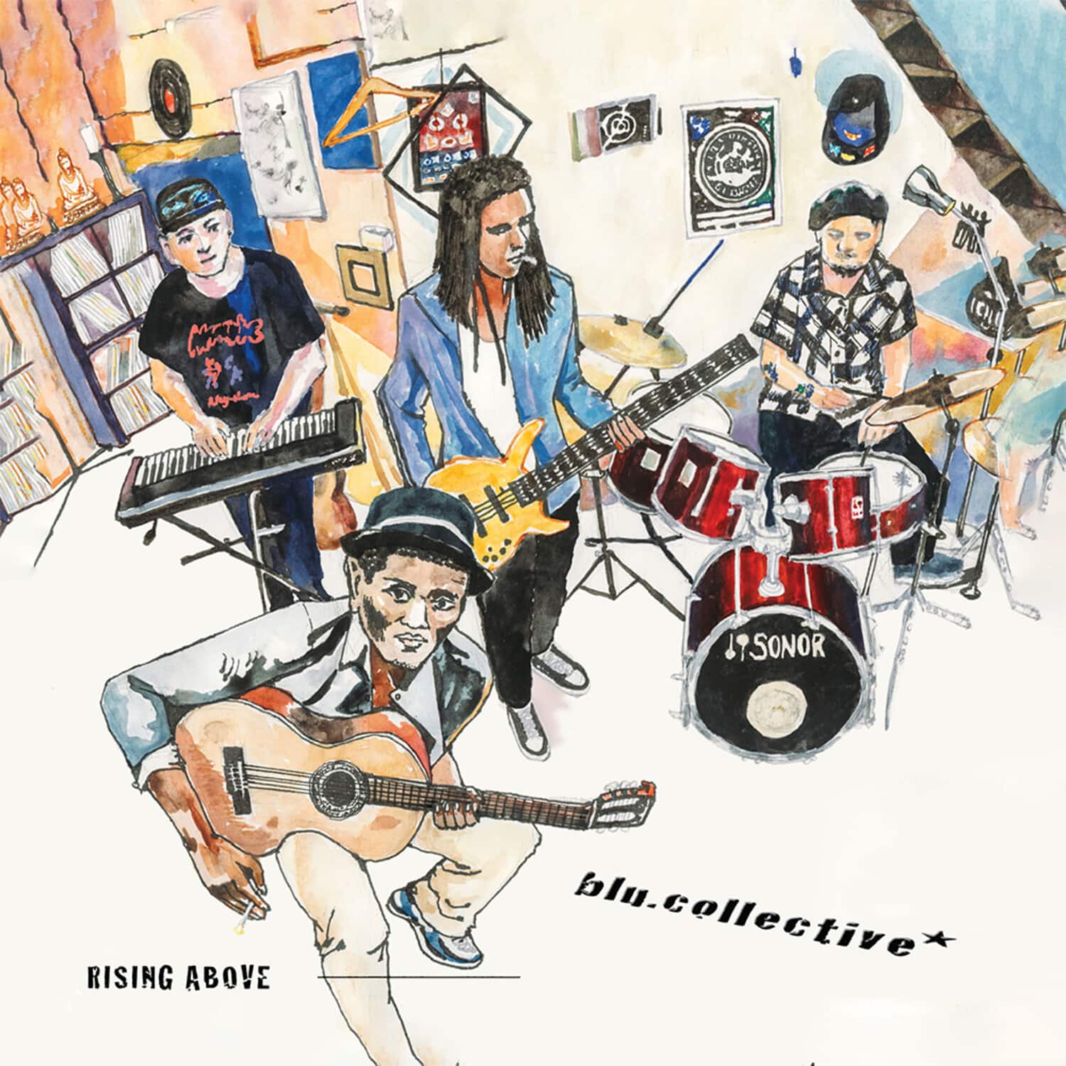 Blu.Collective - Rising Above   - 7-INCH SINGLE [7 inch Vinyl Disc] price history on PriceWatchPro