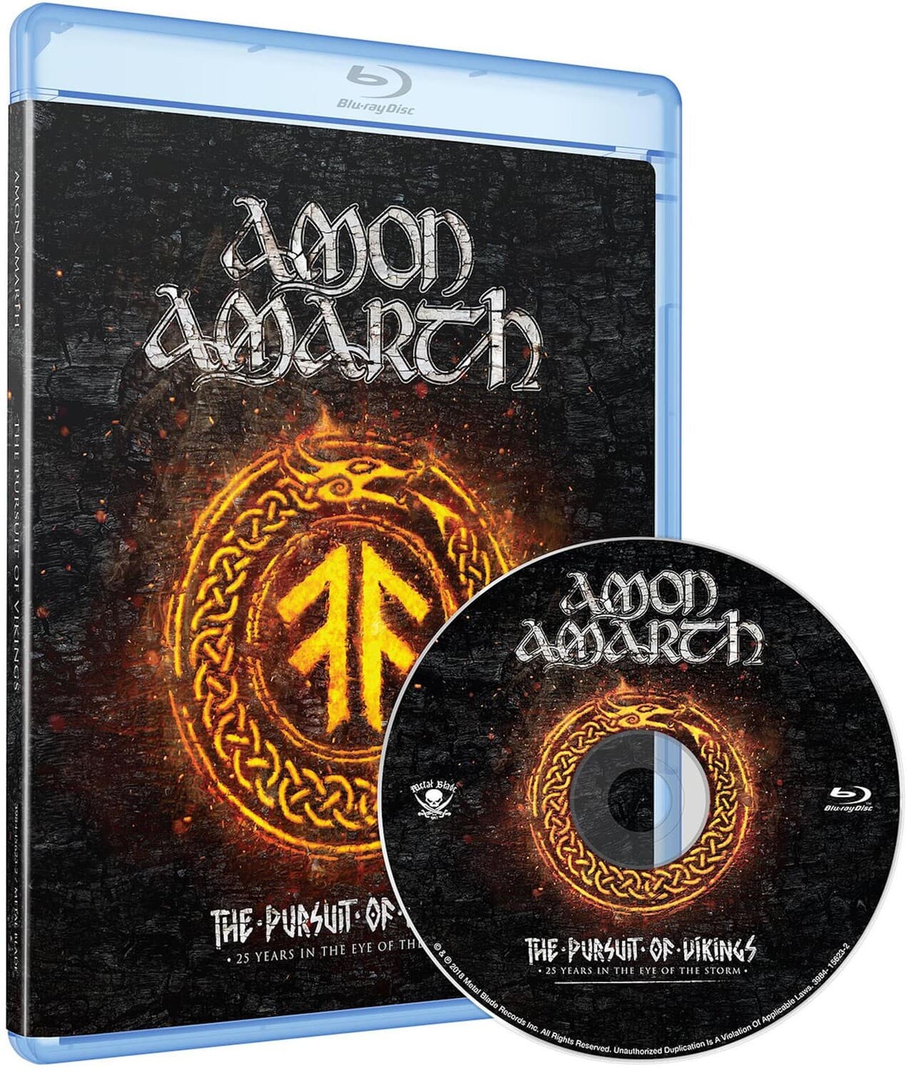 Amon Amarth - Pursuit Of Vikings: 25 Years In The Eye Of Storm  - BLU-RAY