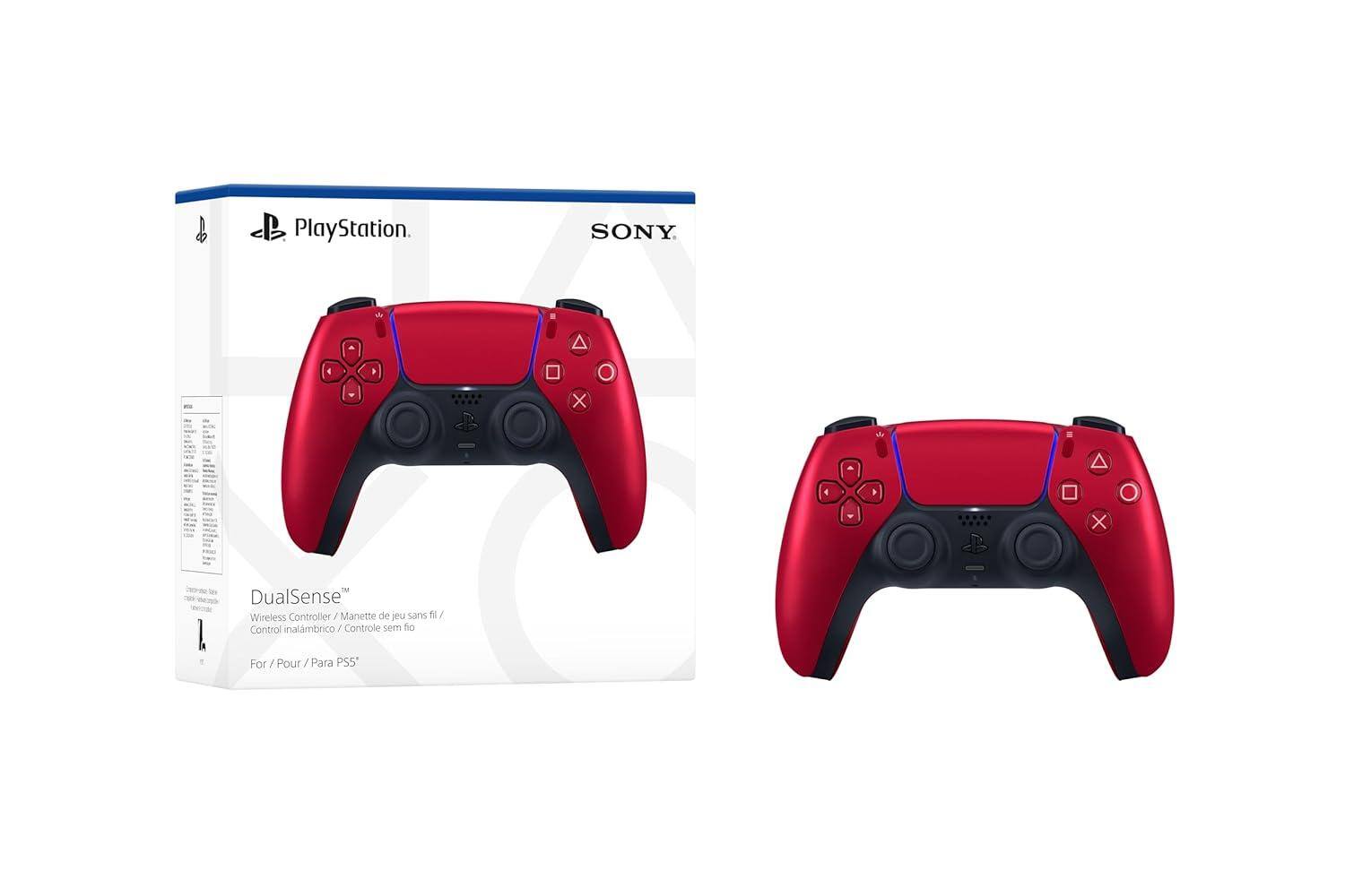 PlayStation. SONY  
DualSense Wireless Controller  
Manette de jeu sans fil / Control inalámbrico / Controle sem fio  
For / Pour / Para PS5