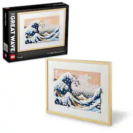 LEGO - Art Hokusai's The Great Wave 31208 Building Kit (1810 Pieces)