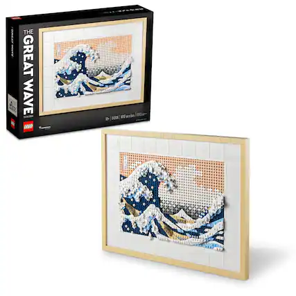 CED - THE GREAT WAVE HOKUSA! LEGO M HRDEW 31208 18+ 1810 pcs/pzs
