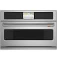 Café - 1.7 Cu. Ft. Convection Built-In Microwave with Sensor Cooking and 240V Five in One Advantium Technology - Stainless Steel