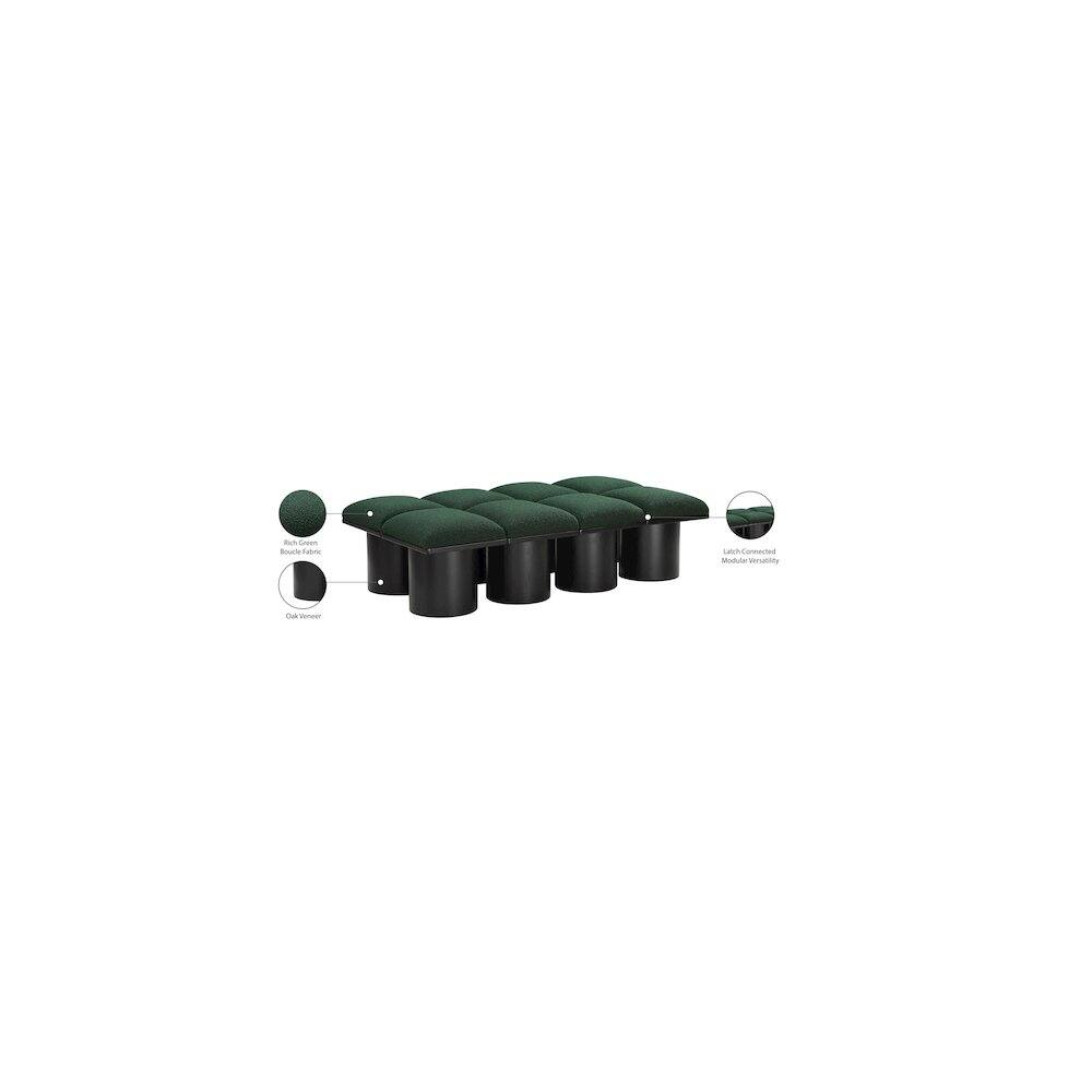 - I nab L Conne Modula irsaniing - Veuar

- Black Fabric
- Oak Veneer
- Lounger-Connected
- Modular Lounger