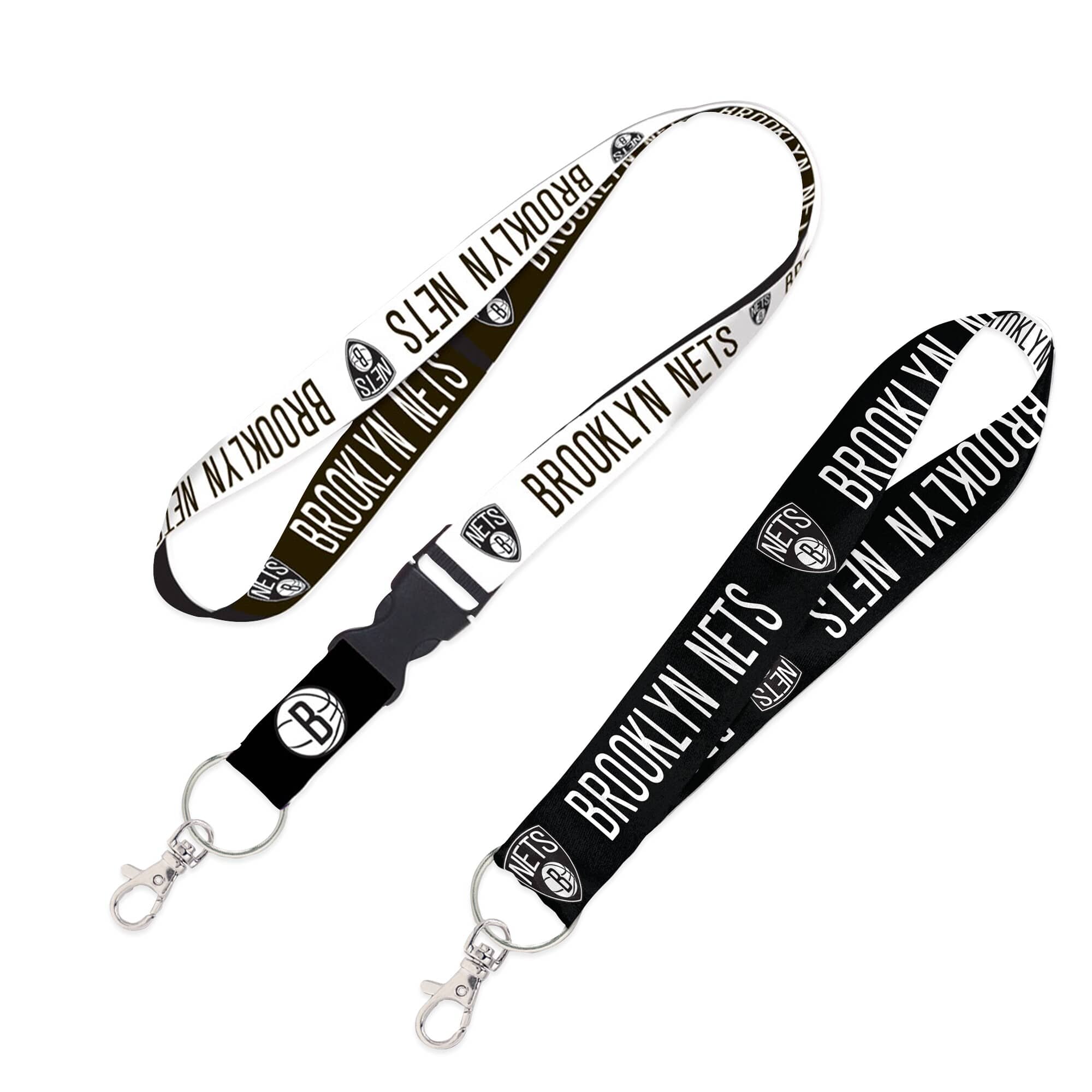 WinCraft - Brooklyn Nets 2-Pack Lanyard with Detachable Buckle & Key Strap Set - Multicolor price history on PriceWatchPro