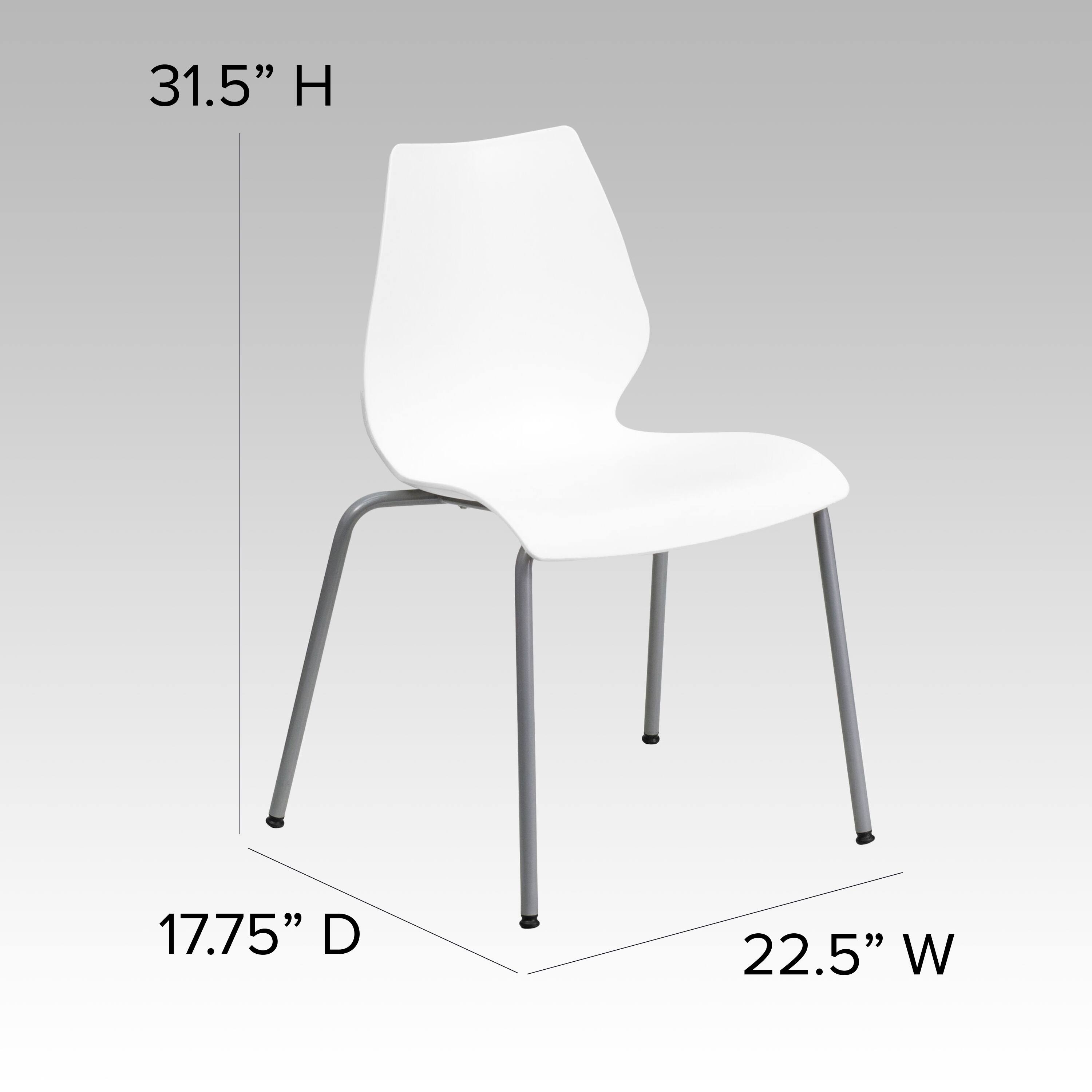 31.5" H  
17.75" D  
22.5" W