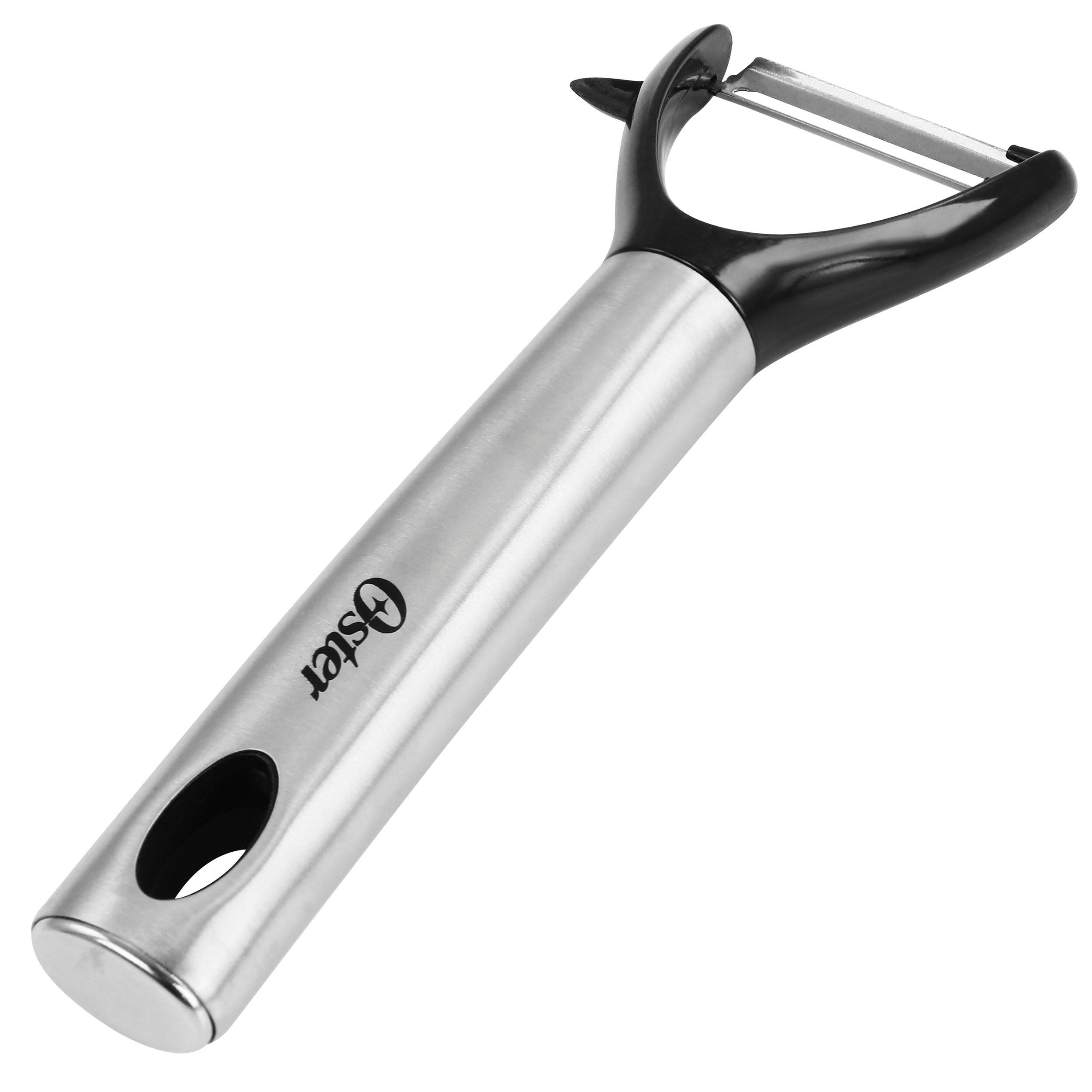 Alt View 1. Oster - Oster Baldwyn Kitchen Peeler with Stainless Steel Handle - Silver.