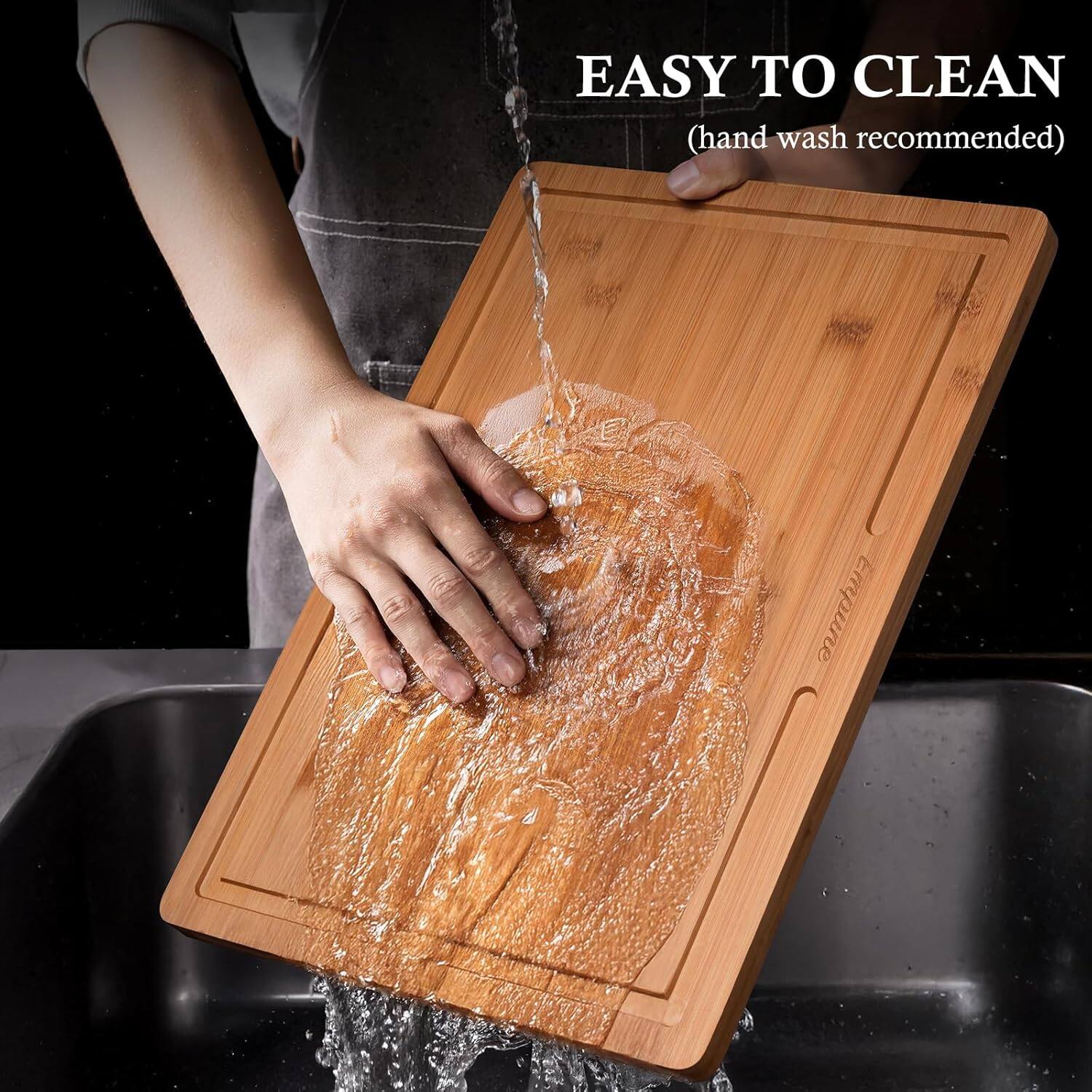 EASY TO CLEAN  
(hand wash recommended)