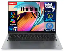 Lenovo - X9-14 21QA0004US Laptop, Ultra 7-258V, 32GB, 2TB M.2 2242 SSD, 14.0 (1920x1200), 140V, Win 11 Pro - Gray