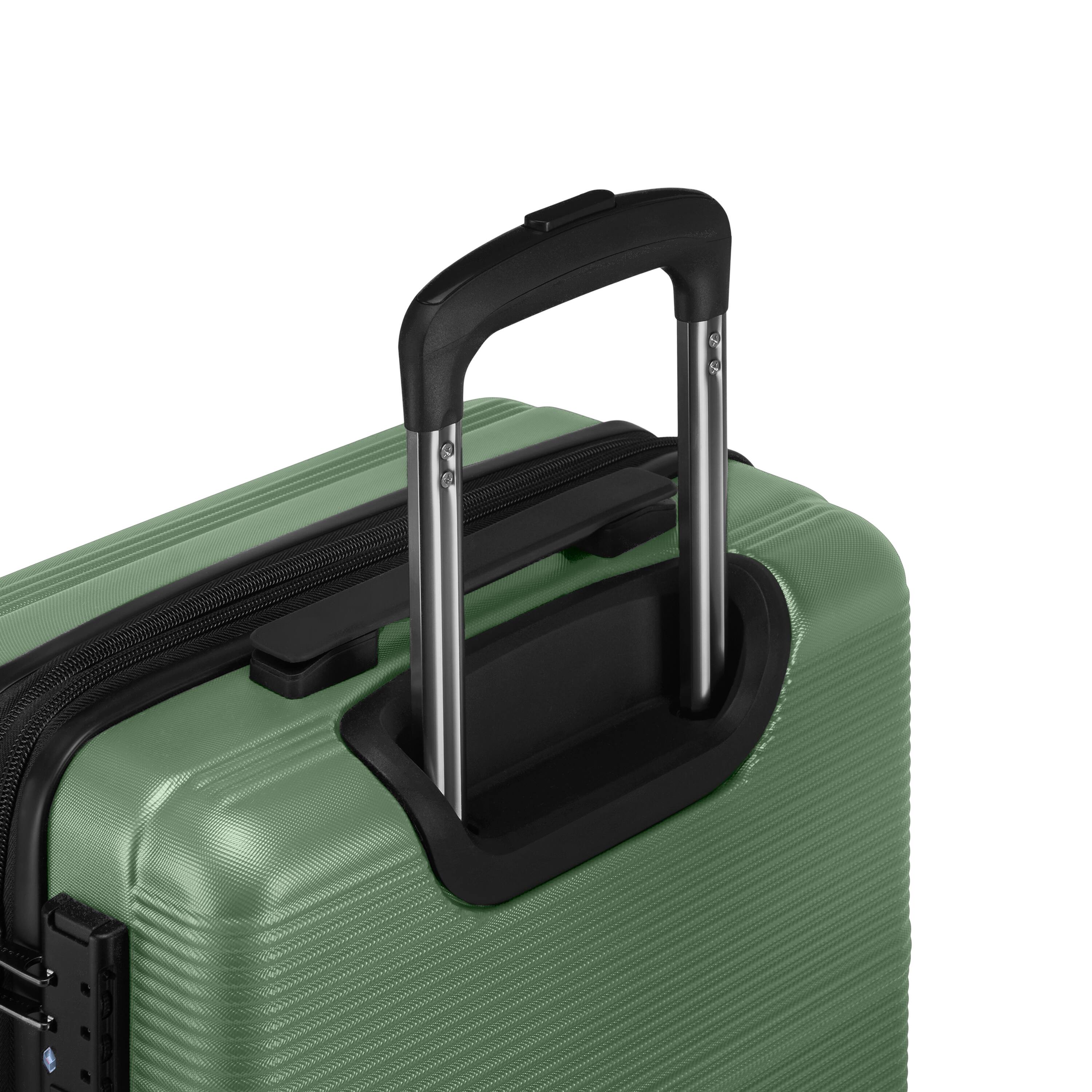 Alt View 4. Bugatti - Bugatti Brussel 3 Piece Hardside Luggage Set - GREEN.