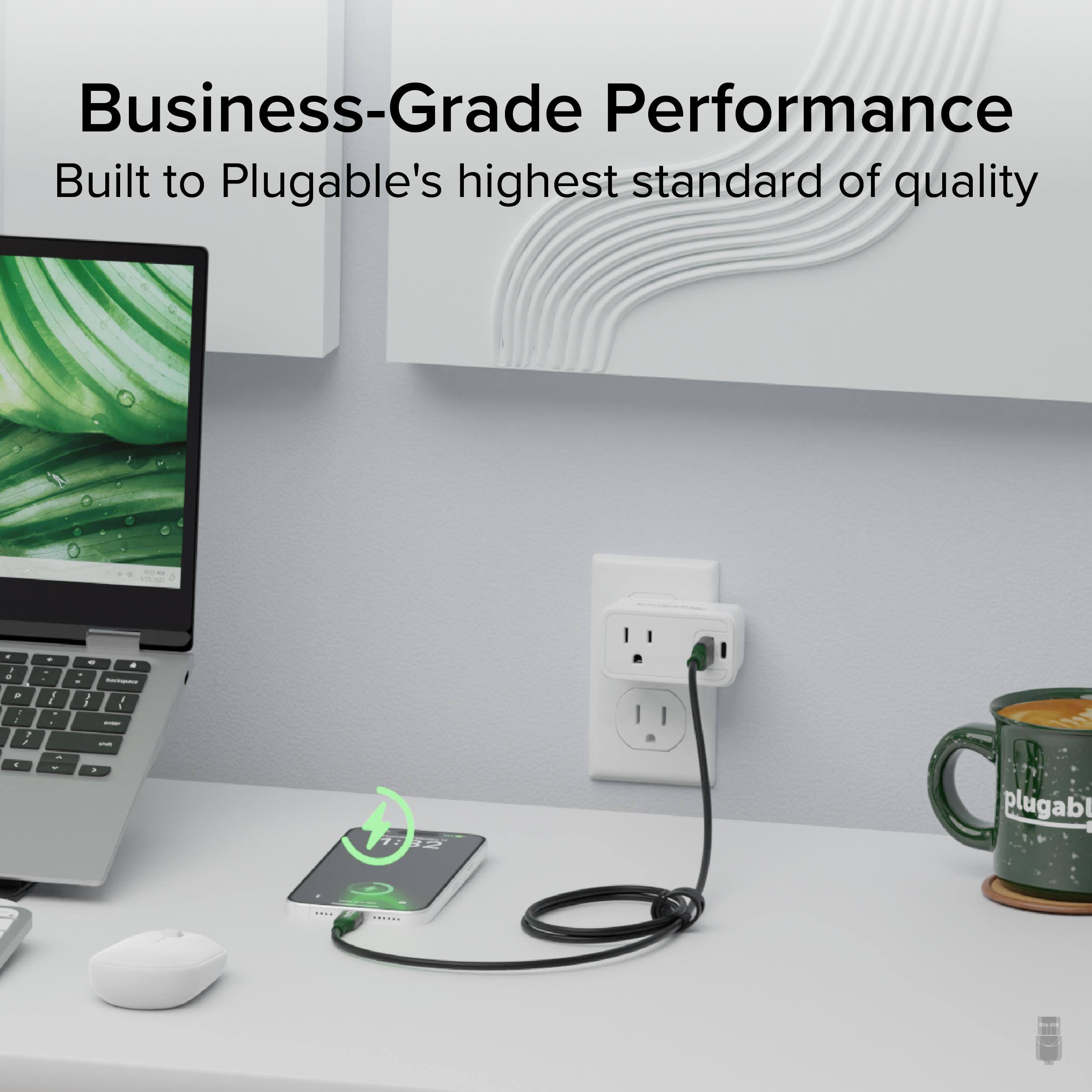 Business-Grade Performance Built to Plugable's highest standard of quality. a ++ . . . P - - 2 - . - a . - - / e . - -  - . plugable