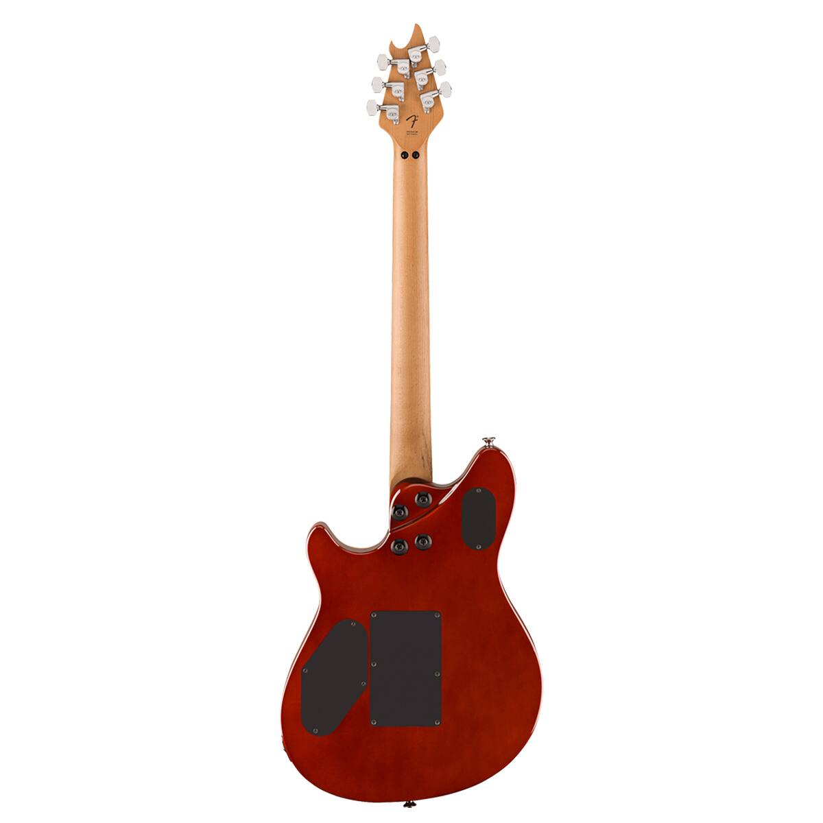 Alt View 1. EVH - EVH Wolfgang Special QM Electric Guitar, Baked Maple, Tiger Eye Glow.