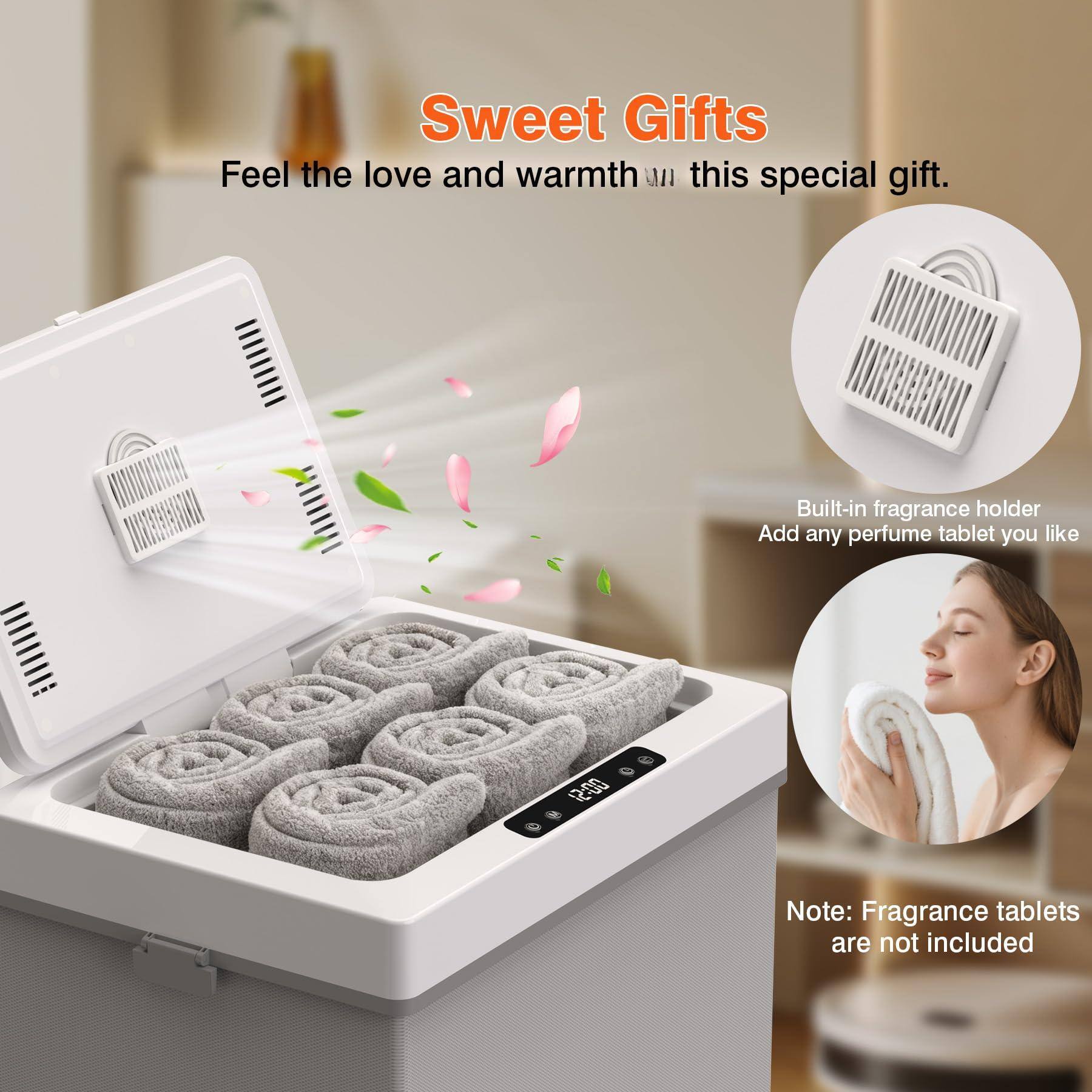 Sweet Gifts  
Feel the love and warmth with this special gift.  

Built-in fragrance holder  
Add any perfume tablet you like  

Note: Fragrance tablets are not included