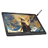 Front. DigiDraw - DIGIDRAW Turing 14 Drawing Tablet with Screen 13.3 Inch, Graphic Monitor for Mac PC Android - black.