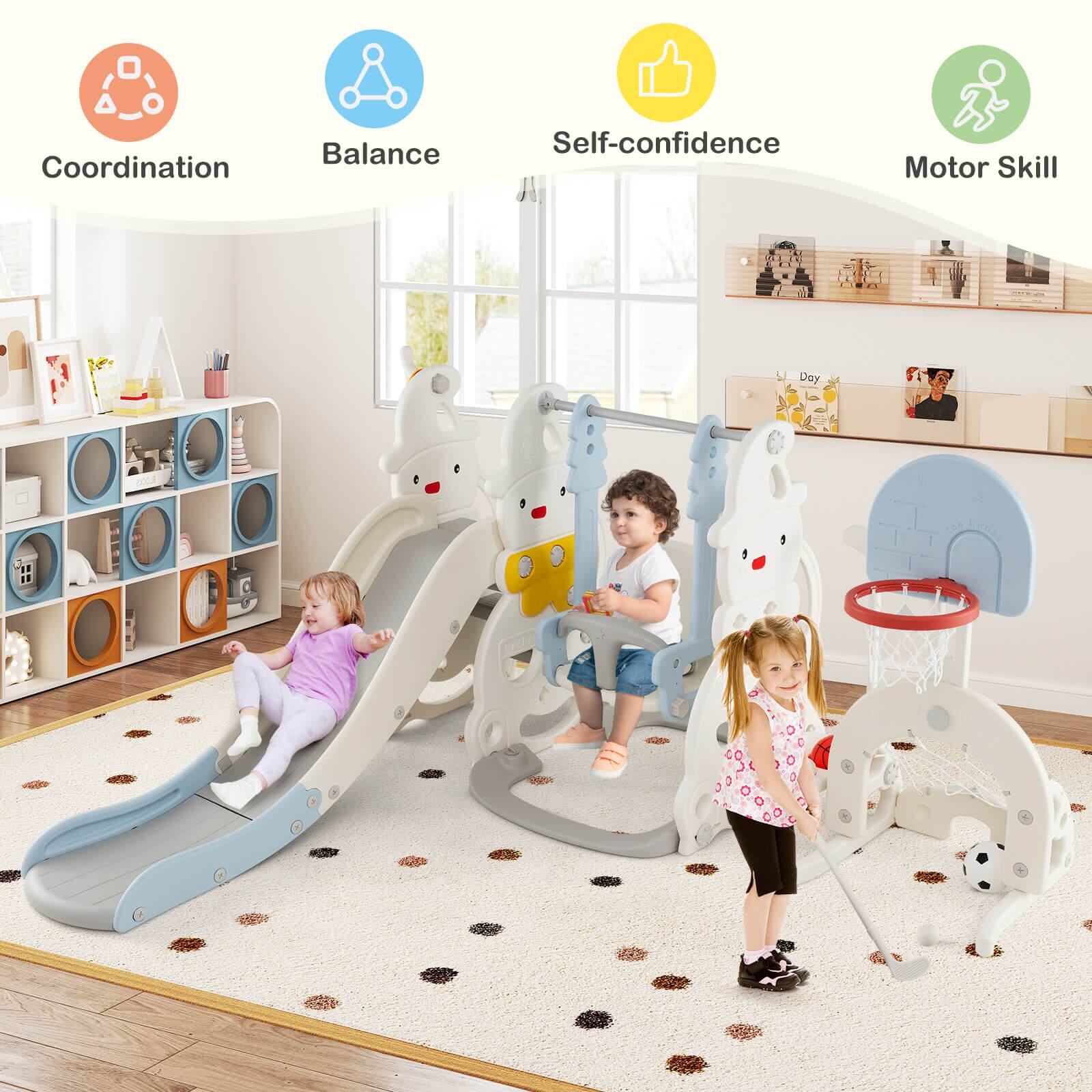 Coordination  
Balance  
Self-confidence  
Motor Skill