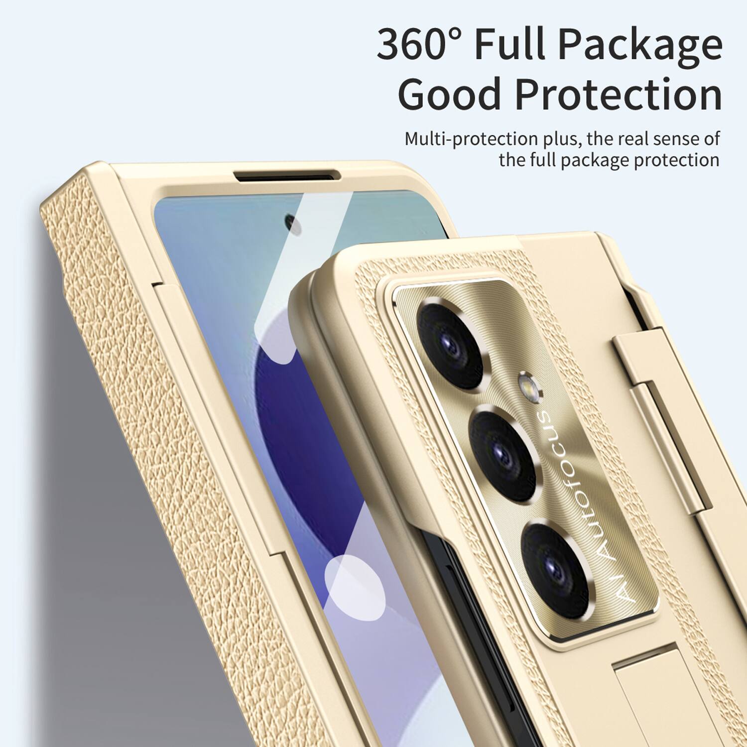 360° Full Package Good Protection  
Multi-protection plus, the real sense of the full package protection  
AI Autofocus