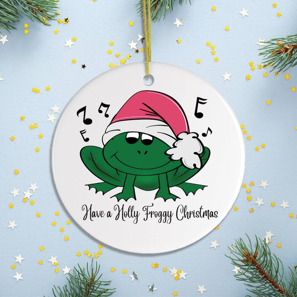 Have a Holly Froggy Christmas