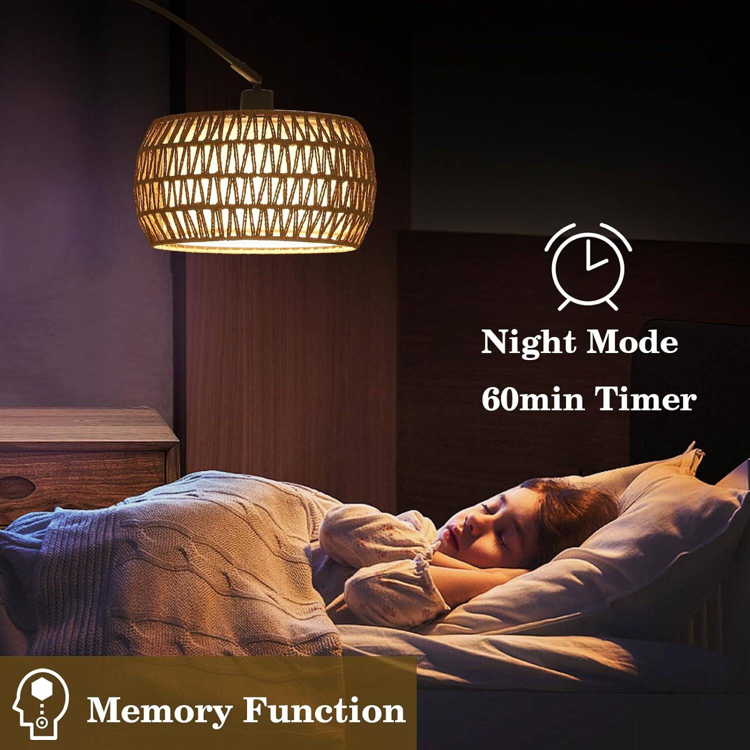 Night Mode  
60min Timer  
Memory Function