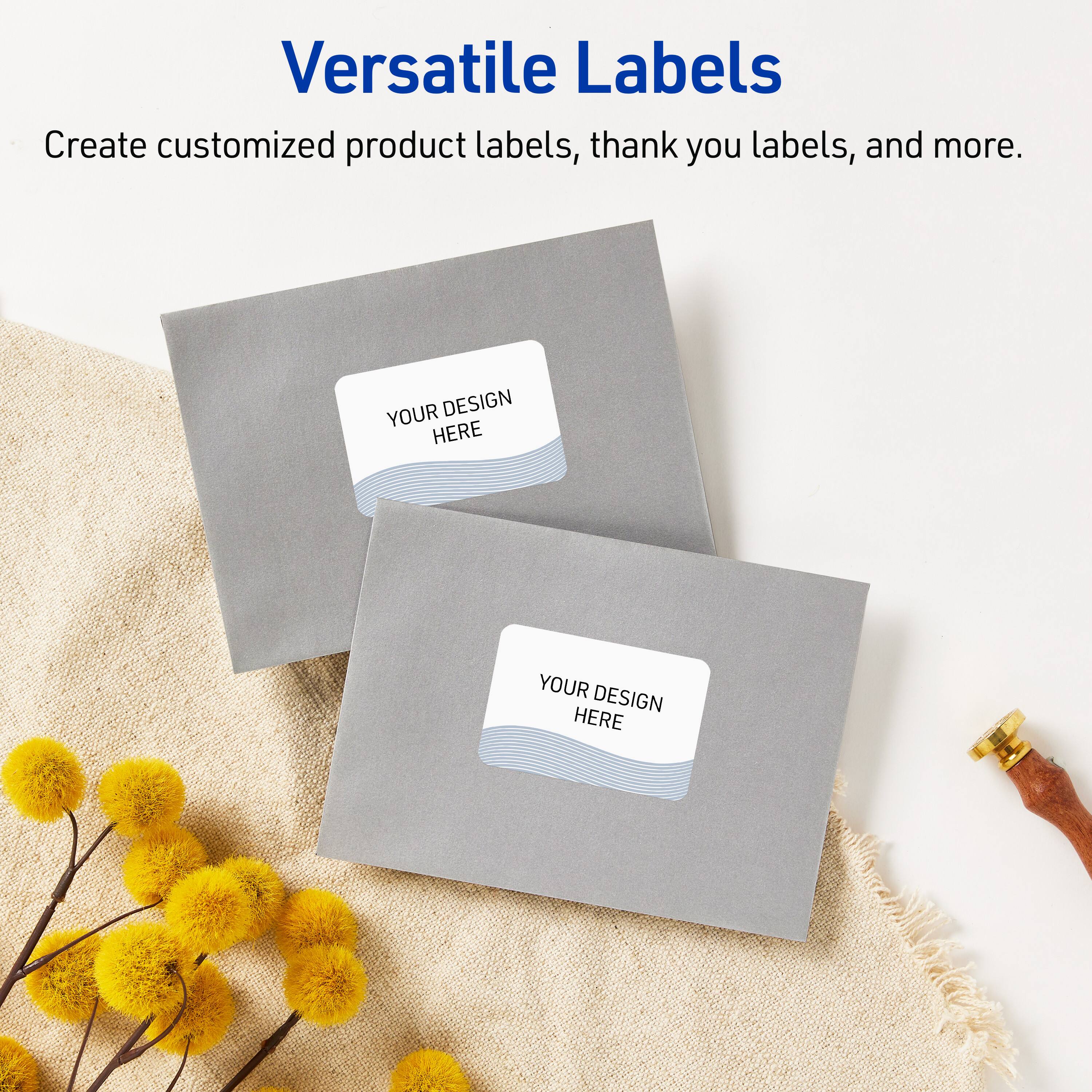 Versatile Labels

Create customized product labels, thank you labels, and more.

YOUR DESIGN HERE