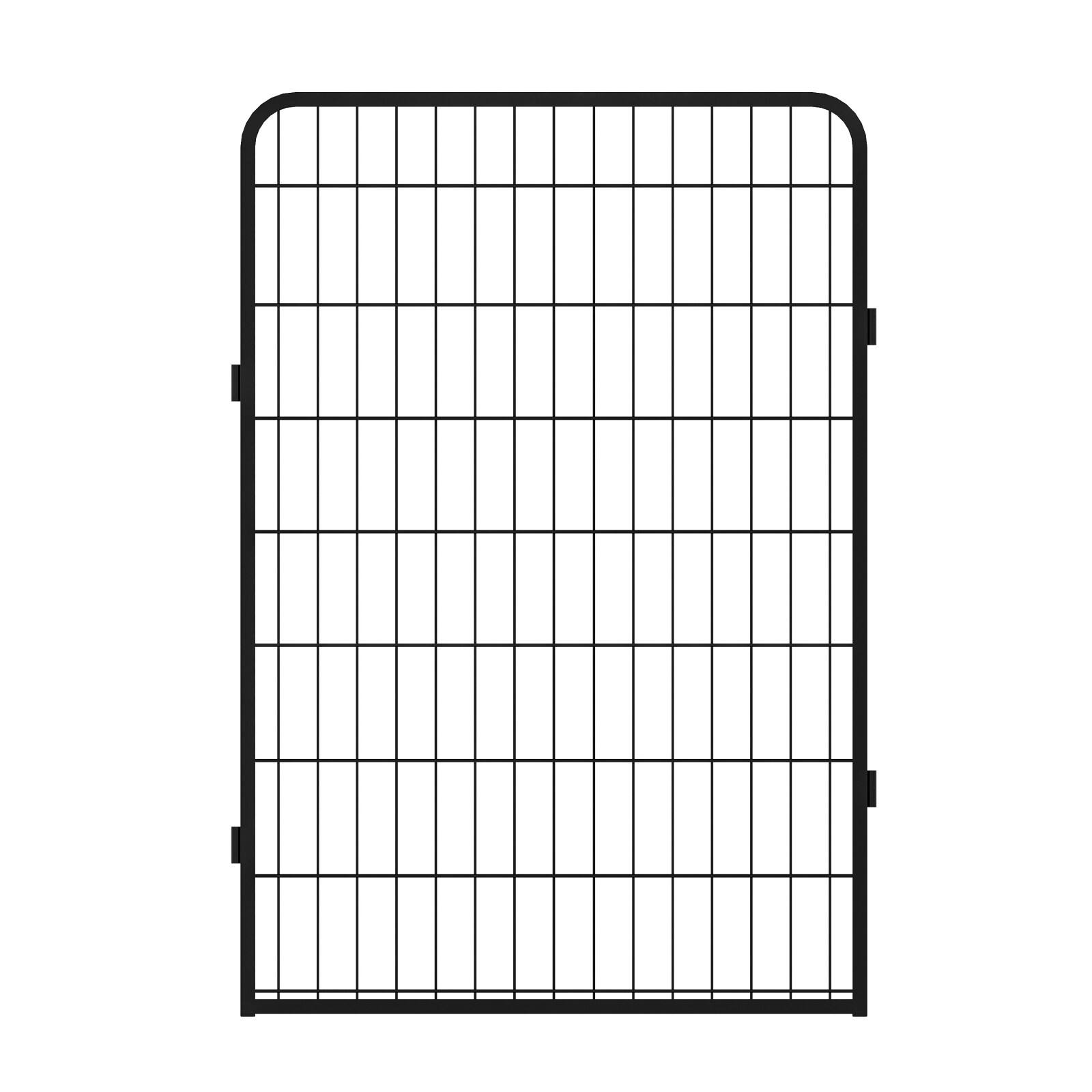 Alt View 8. Glintex - 16 Panels Heavy Duty Metal Playpen with door,39.37"H Dog Fence Pet Exercise Pen for Outdoor..