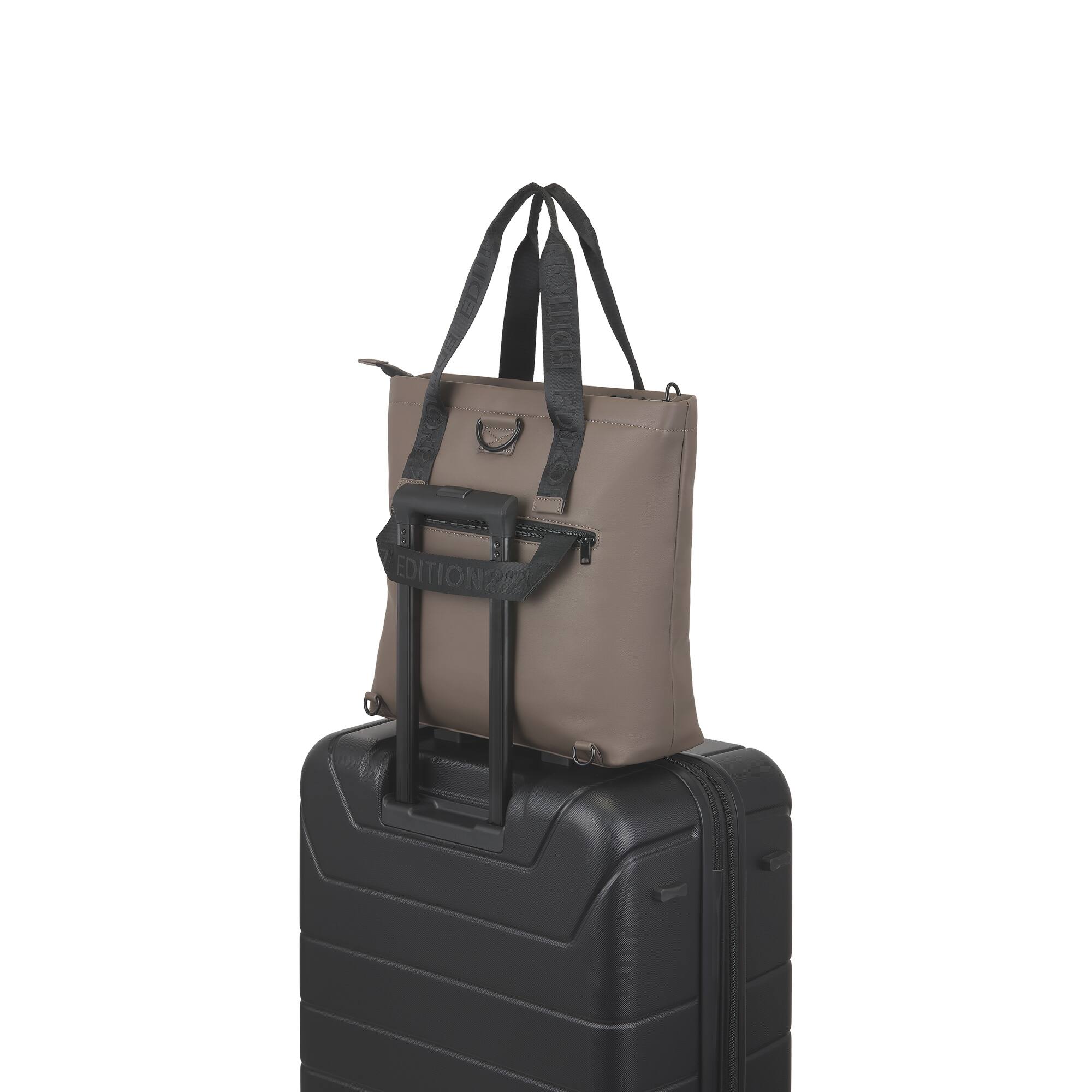 Alt View 2. Bugatti - Vision Tote Bag - STONE.