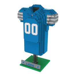 Forever Collectibles - Detroit Lions NFL BRXLZ Jersey 926-Piece Building Block Set - Blue