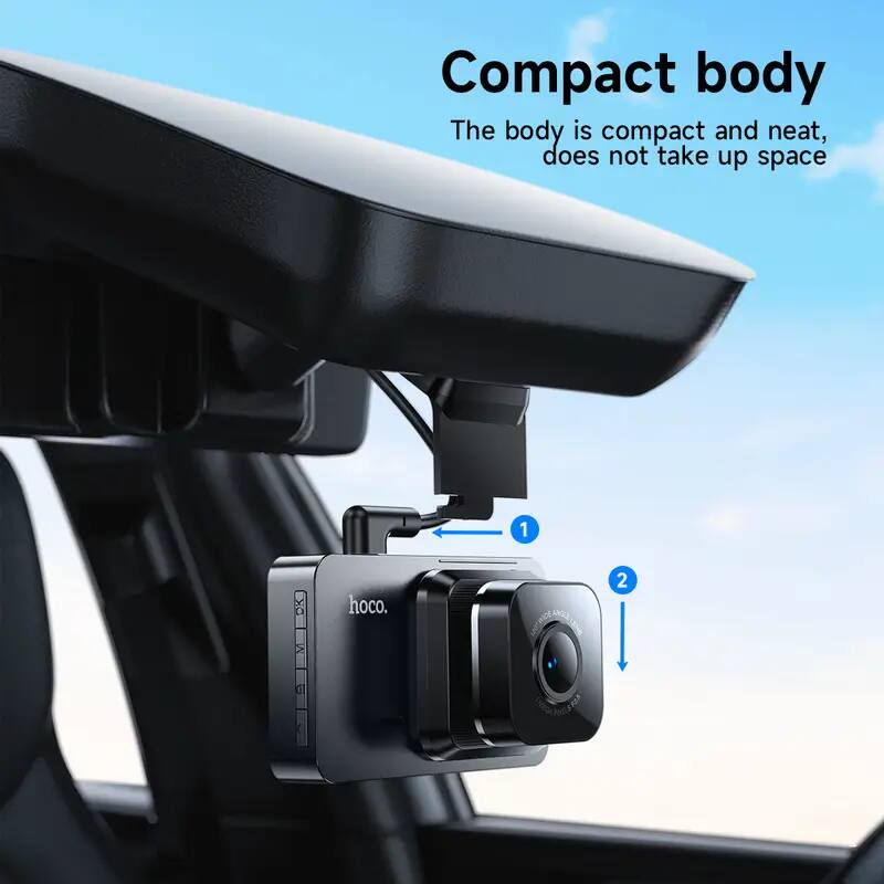 Compact body  
The body is compact and neat, does not take up space  

1  
2