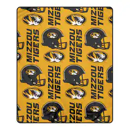 Pegasus - Missouri Tigers 50" x 60" Homefield Stacked Logos Ultra Soft Blanket - Multicolor