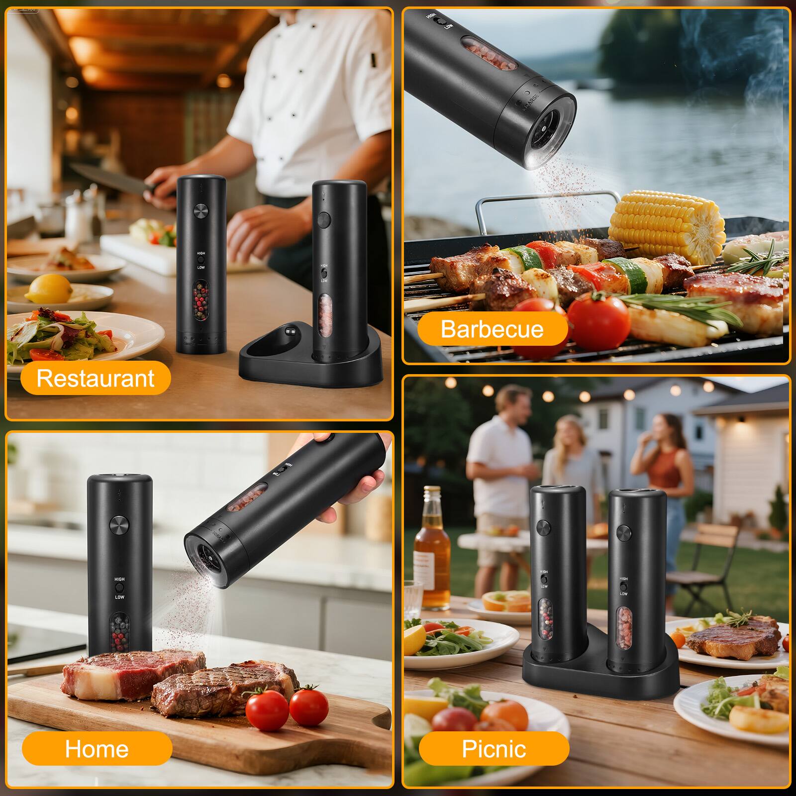 - Restaurant
- Barbecue
- Home
- Picnic