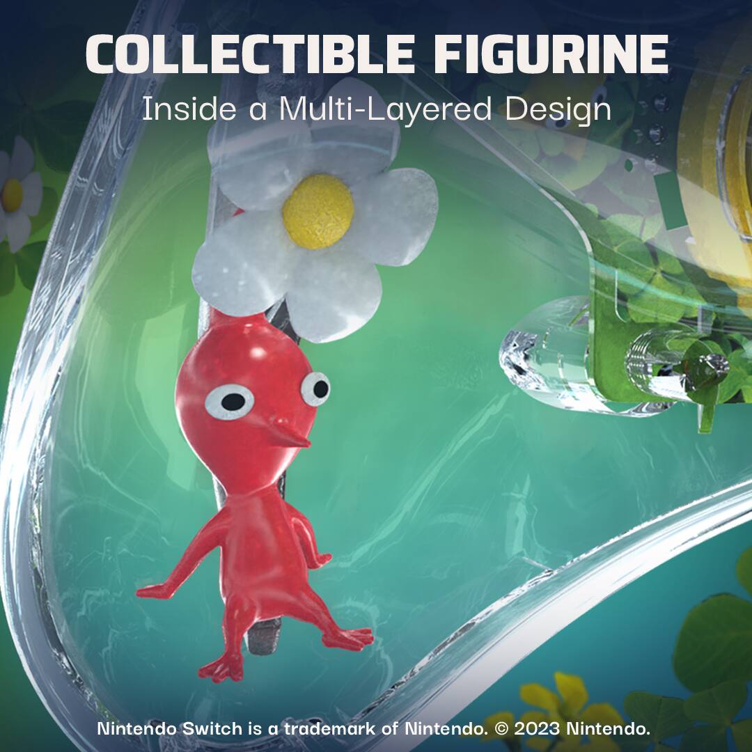 Collectible Figurine Inside a Multi-Layered Design Nintendo Switch is a trademark of Nintendo. 2023 Nintendo.