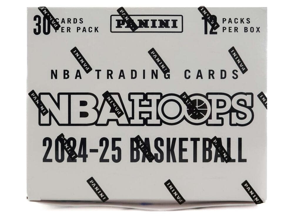 2024-25 Panini Hoops Basketball Jumbo Cello 12-Pack Box price history on PriceWatchPro