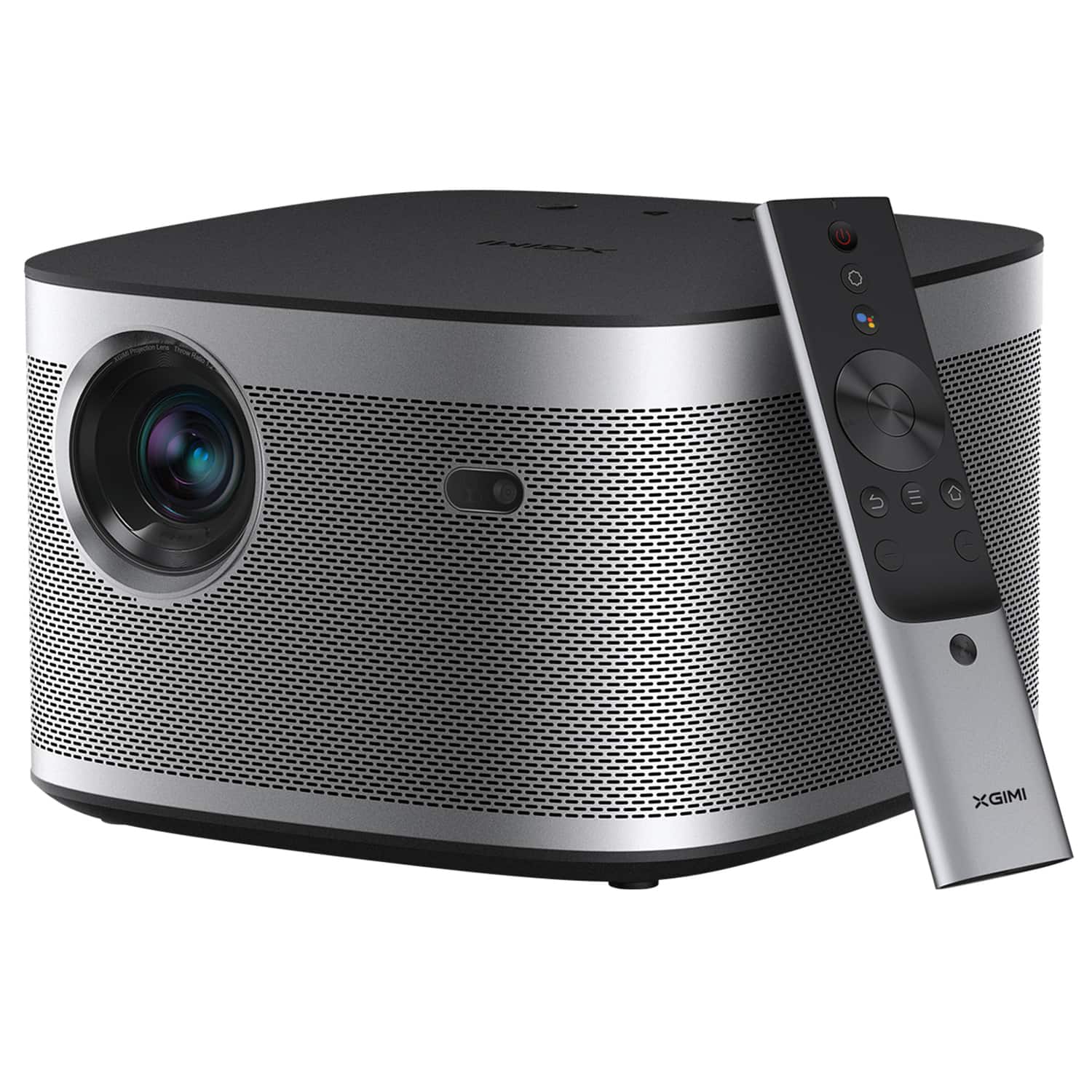 Front. XGIMI - HORIZON FHD Smart Home Projector with Harman Kardon Speaker and Android TV - Dark Silver.