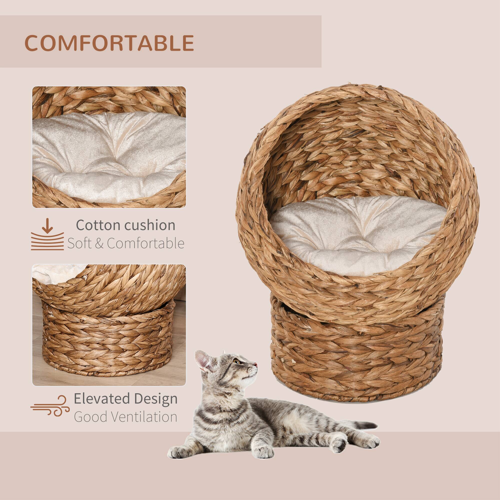 COMFORTABLE

Cotton cushion  
Soft & Comfortable

Elevated Design  
Good Ventilation
