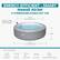 ENERGY-EFFICIENT • SMART
Hawaii AirJet™
6-8 PERSON INFLATABLE HOT TUB
ULTRAFIT™ PUMP IS BUILT DIRECTLY INTO THE LINER
75 IN. INNER DIAMETER
28 IN.
93 IN. OUTER DIAMETER
KEY FEATURES
6 / 8
CAPACITY 380 GAL.
MAX TEMP 104°F
NO TOOLS
POWER SAVING TIMER
