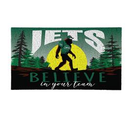 Evergreen Enterprises - 28" x 16" Bigfoot Believe in Your Team Turf Door Mat - Multicolor