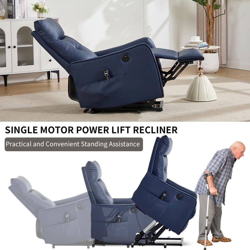 SINGLE MOTOR POWER LIFT RECLINER  
Practical and Convenient Standing Assistance