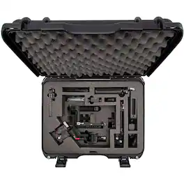 NANUK - 930 Waterproof Hard Case with Foam Insert for DJI RS 5/RS 5 Pro Combo Gimbal Stabilizer, Black
