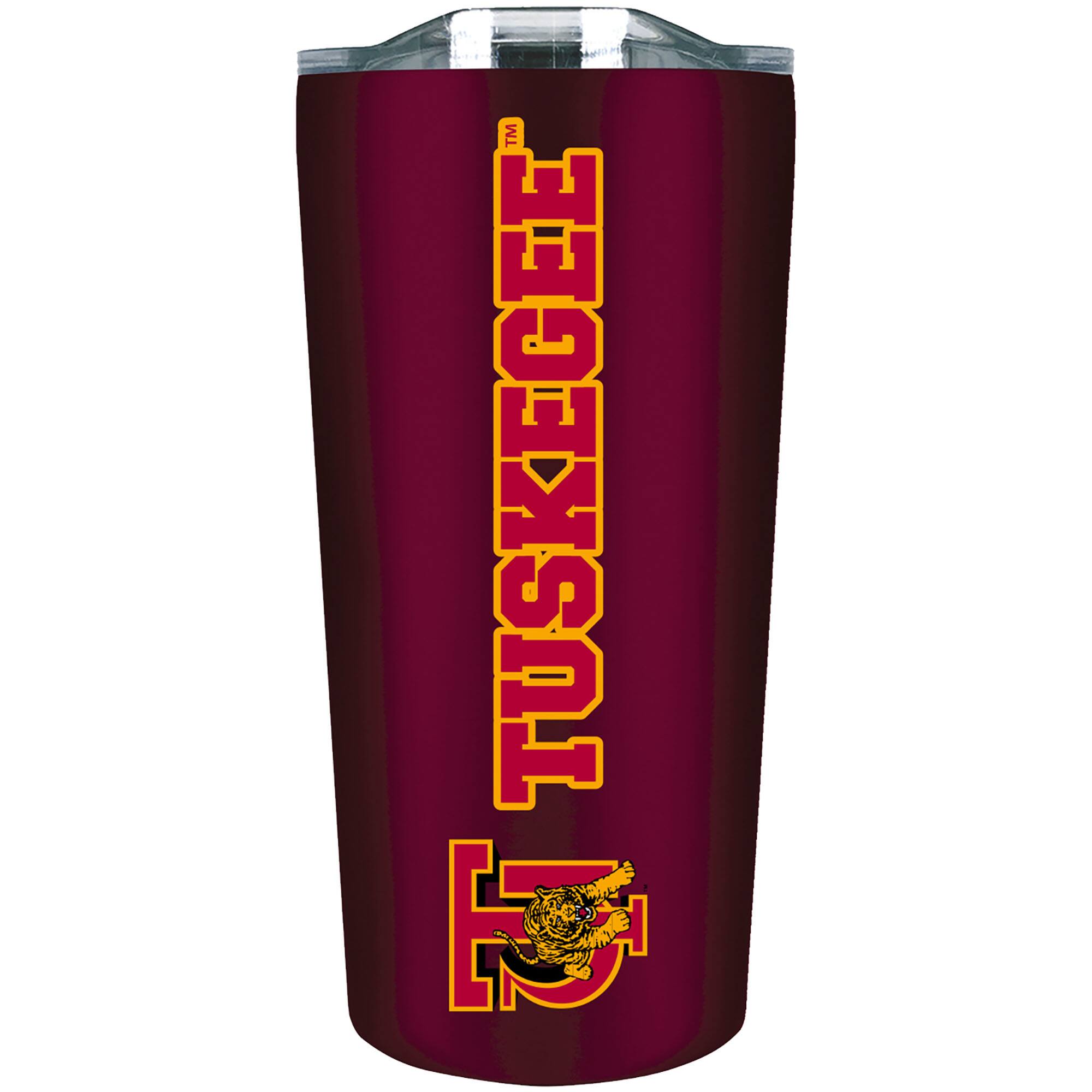 Alt View 1. The Fanatic Group - Tuskegee Golden Tigers 18oz. Soft Touch Tumbler Two-Piece Set - Multicolor.