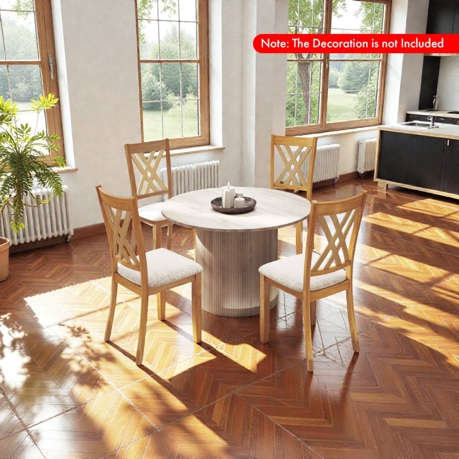 Note: The Decoration is not Included