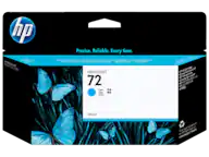 hp Precise. Reliable. Every time.
DESIGNJET T100 1T720
DESIGNJET 72 Cyan
130ml
